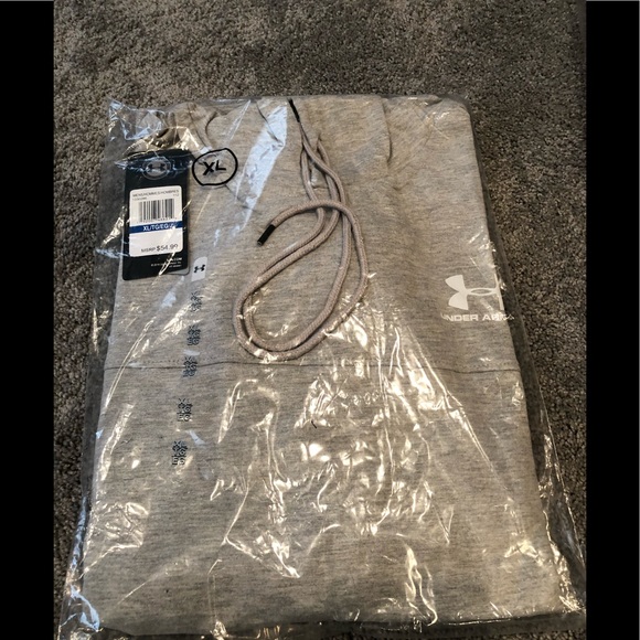 NWT Under Armour Mens Heatgear Fleece Hoodie. - Picture 3 of 7